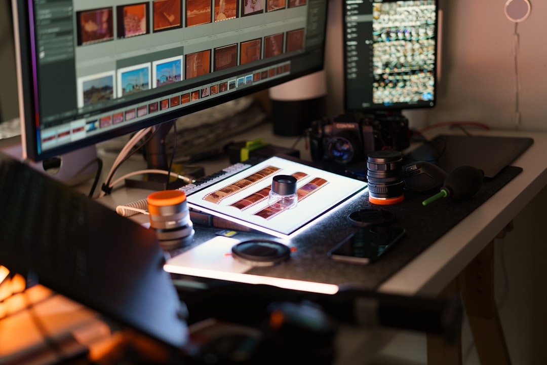 studying professional workspace